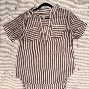 A New Day Striped Blouse​